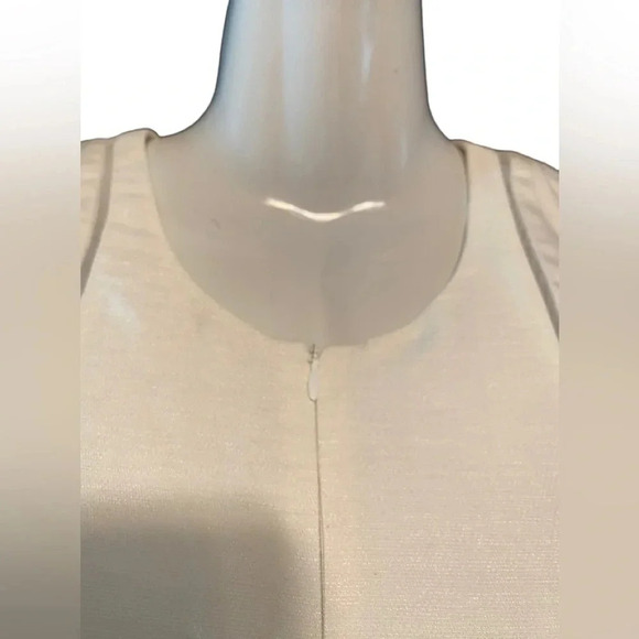Armani Exchange Fit and Flare Sleeveless Dress Front Zipper and Back Zip… - Picture 4 of 14